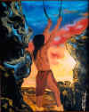 Salutation 2, tableau de l'artiste peintre Pascal Julian Garcia.