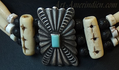 Indian Native American Navajo choker necklace