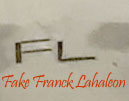 Fake Franck Lahaleon mark, jewelry sold on Ebay
