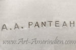 A.A. PANTEAH mark is Augustine Panteah Zuni Indian Native American