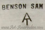 Benson Sam Navajo and atkinson Trading Co hallmark
