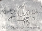 Bilou script mark for Lou Bilou Dewolf unknown tribe