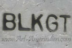 BLKGT Arnold Blackgoat, Navajo Native American hallmark