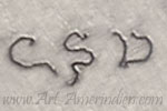 csd etched mark on jewelry is Clifton Doran