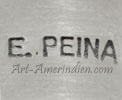 E. PEINA Zuni mark for Ethel Peina