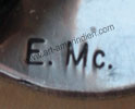 E Mc mark Ernest Mc Crea Indian Native American silversmith hallmark on jewelry