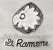 G Ramone Geneva hallmark on jewelry