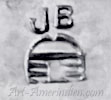 JB and White hogan trademark is John G. Begay Navajo hallmark