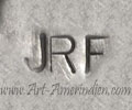 JRF mark on jewelry is Jim red Father Brady navajo hallmark