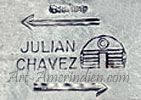 Julian Chavez Zuni hallmark on jewelry
