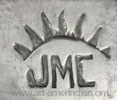 JMC sunrays mark may be James Mc Cabe hallmark