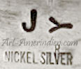 JY hallmark on nickel silver
