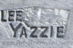 Lee Yazzie Navajo hallmark on Indian Native american jewelry