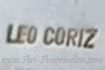 Leo Coriz trademark on Kewa Indian Jewelry