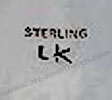 LK mark is Lucian Koinva Hopi Indian Native jewelry hallmark