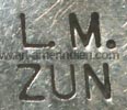 L.M. ZUN mark is Louis Montoya Zuni Indian Native american jewelry hallmark