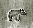 Lawrence Saufkie autre bear signature Hopi native american silversmith mark