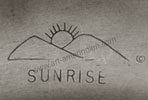 Sun over mountains is Carol Felley Anglo