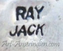 RAY JACK hallmark on Navajo jewelry