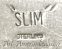 "SLIM" hallmark on Indian Native American jewelry