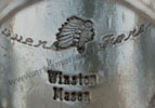 Winston Mason Navajo Indian Native American jewelry hallmark