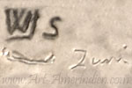 wjs or wls mark may be Lowsayatee Zuni