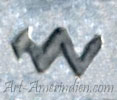 W with arrow head may be John Anderson Navajo