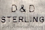 D&D mark is Donny and Dorothy Clark Navajo hallmark