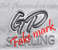 GP hallmark attributed to Gilbert Platero or Greg Perry is a fake india mark