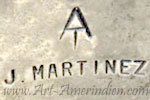 J Martinez Juan Zuni hallmark working for Atkinson shop
