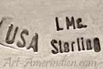 LMc USA hallmark is Lee McCray Navajo
