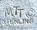 MTT copyrighted mark is Marie Tsosie silversmith at Stoneweaver Inc.