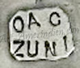 OAC Zuni mark is Oliver and Angela Cellicion
