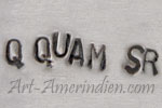 Quinton Quam Sr Zuni hallmark