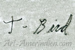 T. Bird handscript hallmark